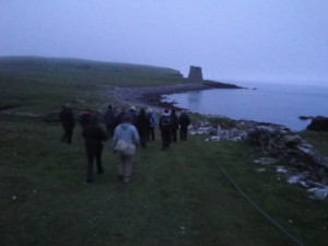 Making our way to the show venue. Making our way to the show venue