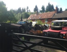 A bit further on in Wanborough, you shall come across more suitable vehicles properly welcoming you to the countryside which I hope you enjoyed so far?! To be continued...