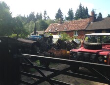 A bit further on in Wanborough, you shall come across more suitable vehicles properly welcoming you to the countryside which I hope you enjoyed so far?! To be continued...