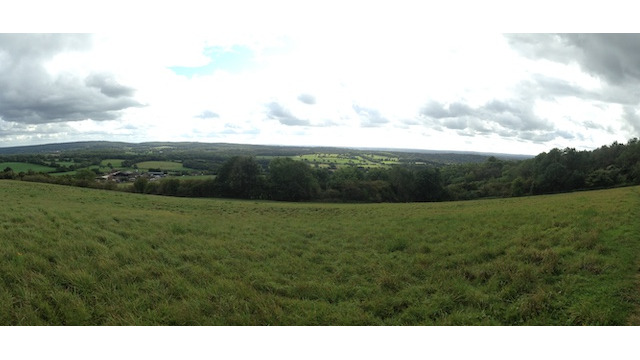 ...some vast views are still on the agenda, especially when reaching Botley Hill, the highest point of the whole NDW with 260 metres (853 feet) above sea level.