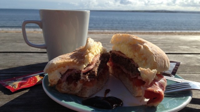 ...so, dig in and enjoy the view while you do!