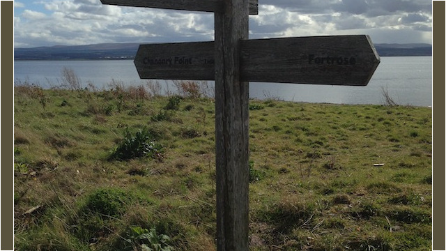 No luck for me that day but a gorgeous experience nevertheless finished off with a stroll back to Fortrose.