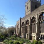 ...a lovely area for a quiet stroll around the ruins of St Peter's Church which was damaged during the Second World War...