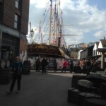 ...or visit Brunel's SS Great Britain, a quite popular visitor attraction in Bristol Harbour. I was only there for a day, so did not have the time but it looked like a rather immersive experience for young and old. I was tempted, but continued walking...