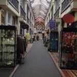 After being rather exposed to the winds on the bridge, Clifton Arcade can offer some warmth and souvenirs if needed.