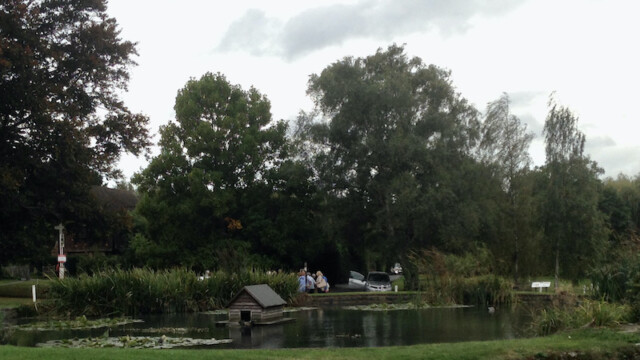 ...which is a large village beside the River Darent with a duck pond as its central feature and the final animal you shall pass as you make your way to the station concluding another day of walking the North Downs Way.