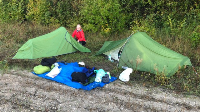 Another day, another campsite...